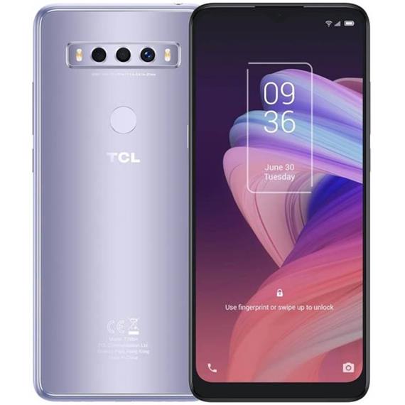 TCL T766H 10SE 6.52" HD+ 4GB 128GB 8MP 48MP Plata Helada