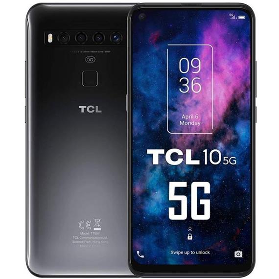 TCL T790 10 5G 6.5" 6GB 128GB 4 Cámaras Gris