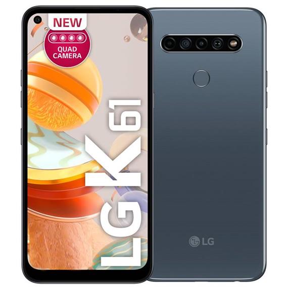 LG K61 DS 6.53" FHD 4GB 128GB 4 CÁMARAS TITANIO