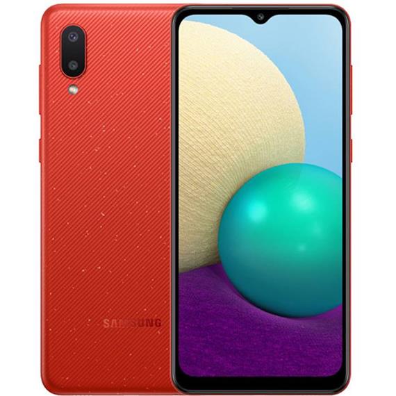 SAMSUNG GALAXY A02 6.5" 3GB 64GB Rojo (Internacional) (SM-A022)