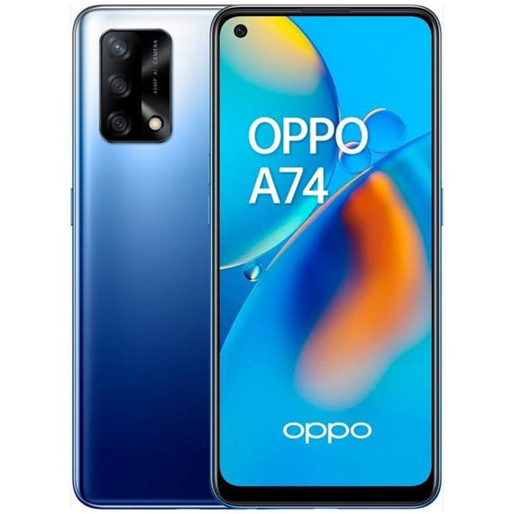 OPPO A74 6.43" 6GB 128GB 48MPX DS AZUL