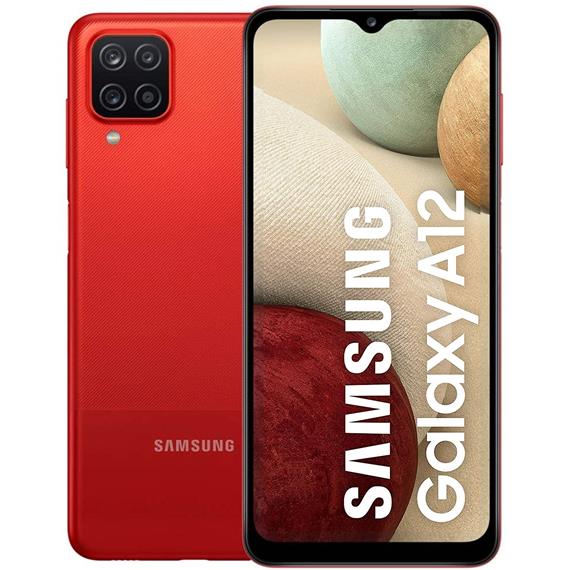 SAMSUNG GALAXY A12 6.5" 3GB 64GB 48MP Rojo (Internacional)