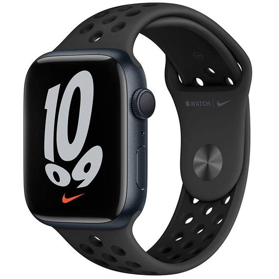 Apple Watch Nike Series 7 GPS 45MM Midnight Aluminium (MKNC3TY/A)