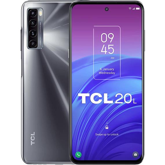 TCL 20L 6.67" Full HD 4GB 128GB 48MP Negro (T774H)