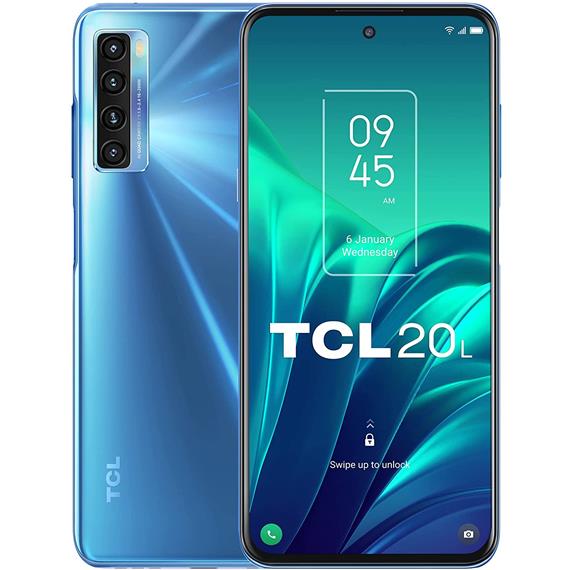 TCL 20L 6.67" Full HD 4GB 128GB 48MP Azul (T774H)