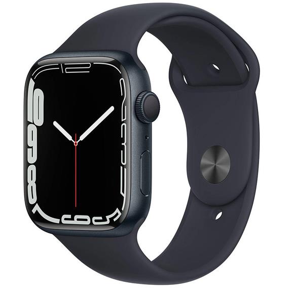 Apple Watch Series 7 GPS 45MM Midnight Aluminium (MKN53TY/A)