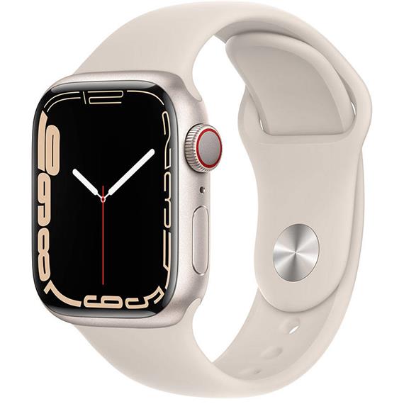 Apple Watch Series 7 GPS + Cellular 41MM Starlight Aluminium (MKHR3TY/A)