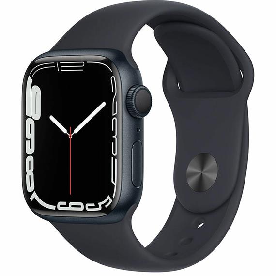 Apple Watch Series 7 GPS 41MM Midnight Aluminium Anthracite (MKMX3TY/A)