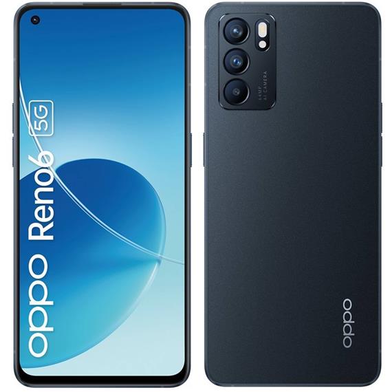 Oppo Reno 6 5G 6.43" 8GB 128GB 48MP DS Negro