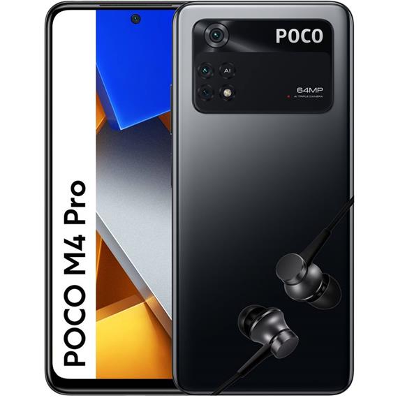 Xiaomi Pocophone M4 Pro LTE 6.5" 8GB 256GB Negro + Auricular