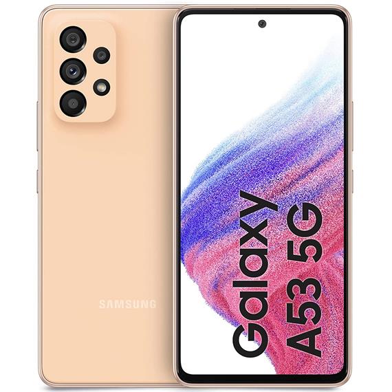 Samsung A53 6.5" 6GB 128GB 64/32 MP 5G Naranja (SM-A536)