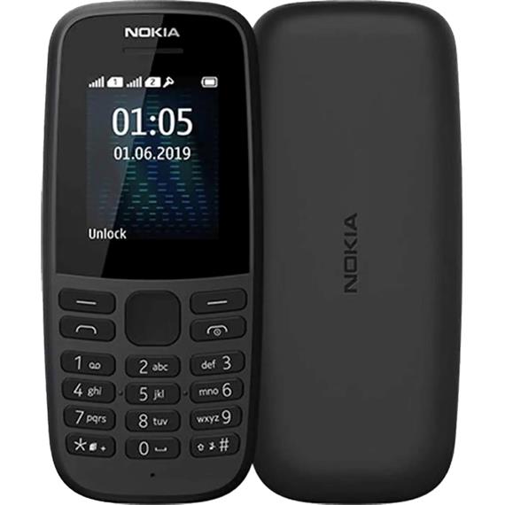 Nokia 105 Ds 4 Th Edition Negro (TA-1174)