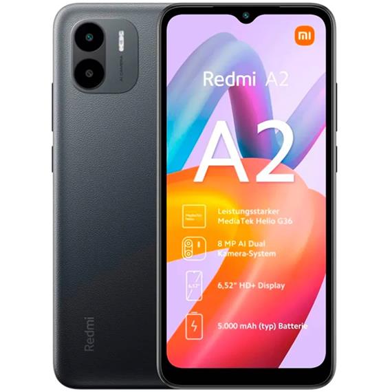 Xiaomi Redmi A2 3GB 64GB Negro