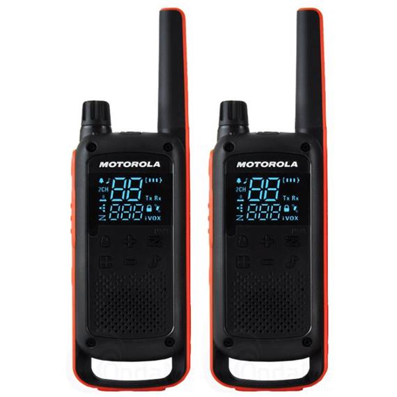 MOTOROLA T82 ADVENTURE PACK DE 2 (10KM) NEGRO