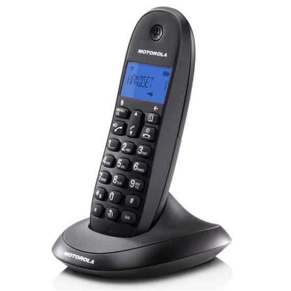 Motorola C1001LB+ teléfono DECT con manos libres Negro