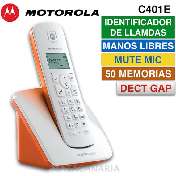 MOTOROLA C401E SINGLE ORANGE