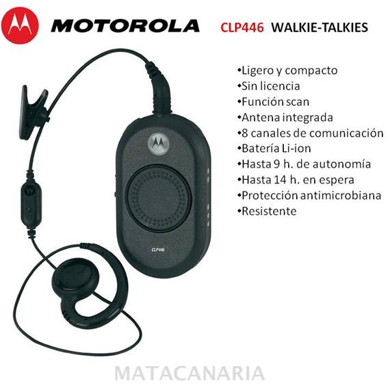 MOTOROLA CLP446 SIN BLUETOOTH