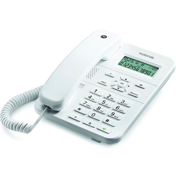 MOTOROLA CT202 TELÉFONO FIJO LCD WHITE