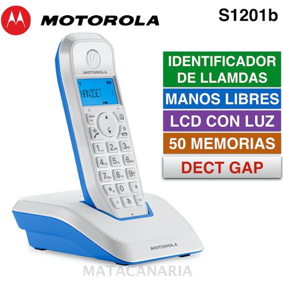 MOTOROLA DECT 1201 DISPLAY BLUE