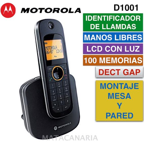 MOTOROLA DECT D1001 SINGLE