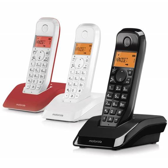 MOTOROLA DECT S1203 TRIO 3 COLORES