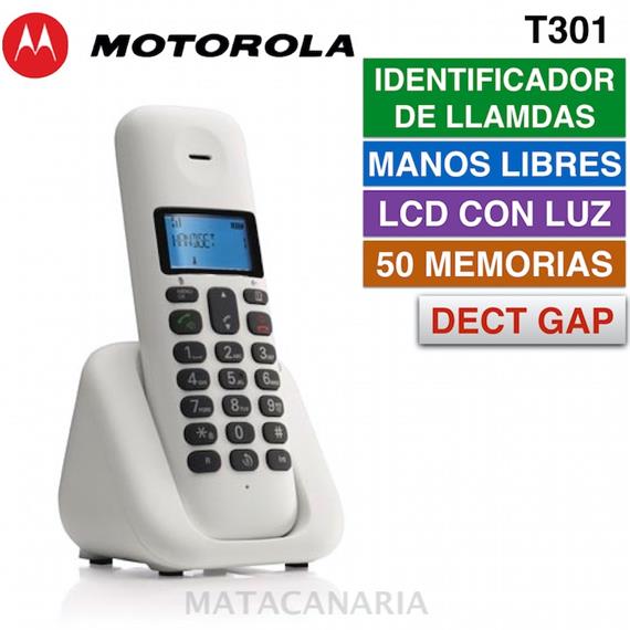 MOTOROLA DECT T301 WHITE