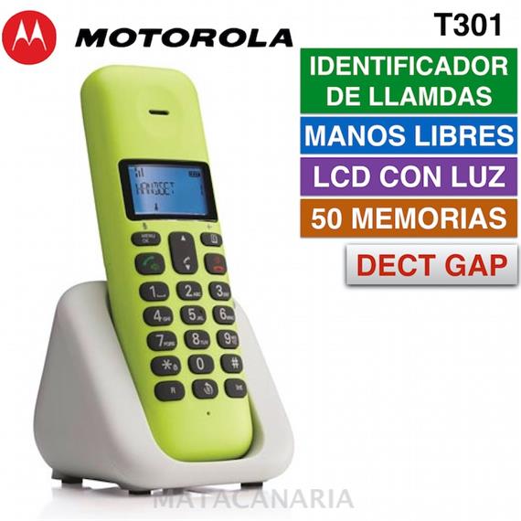 MOTOROLA DECT T301 LIME