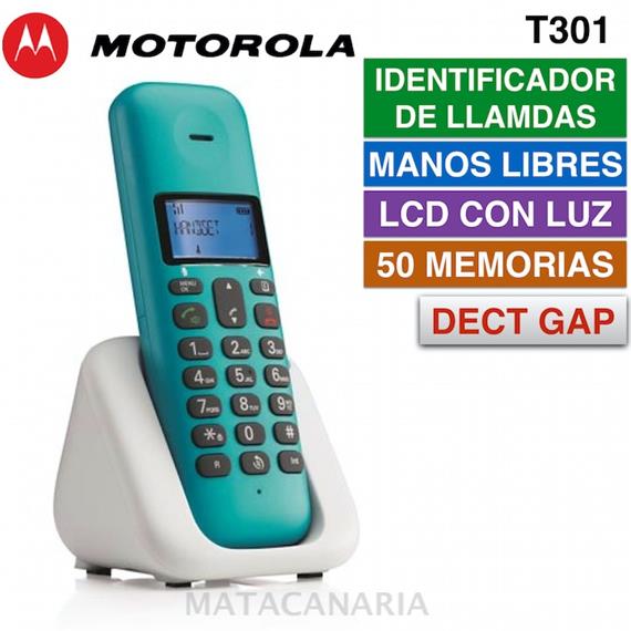 MOTOROLA DECT T301 TURQUOISE