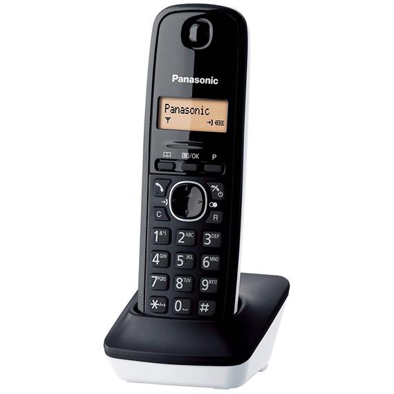 PANASONIC KX-TG1611SPW Teléfono DECT Blanco