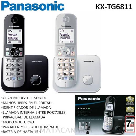 PANASONIC KX-TG6811 INALAMBRICO