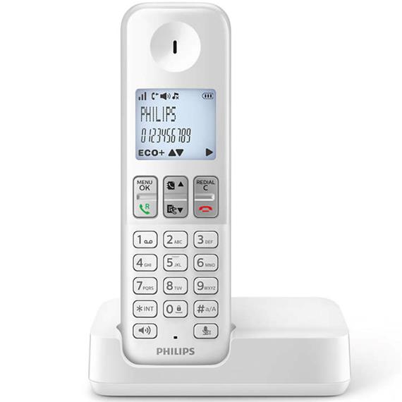 PHILIPS D2501W TELÉFONO DECT MANOS LIBRES