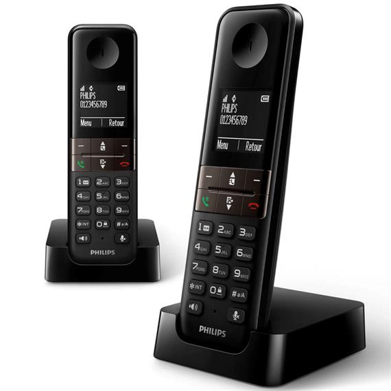 PHILIPS D4702B TELÉFONO DECT MANOS LIBRES