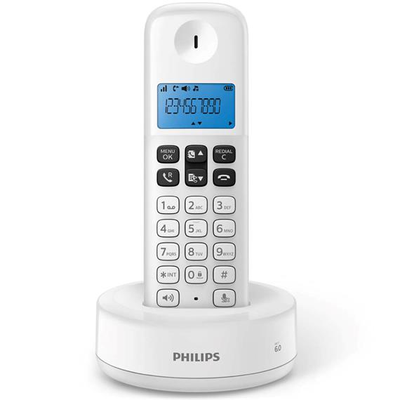 PHILIPS D1611W TELÉFONO DECT MANOS LIBRES BLANCO