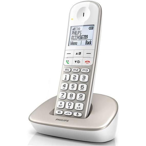 PHILIPS XL4901S TELÉFONO DECT MANOS LIBRES PARA MAYORES