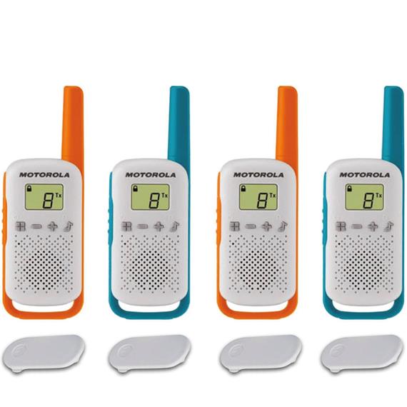 Motorola T42 Quad Pack Multicolor Pack de 4 unidades