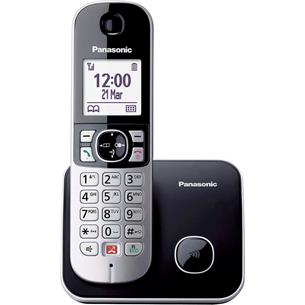 Panasonic KX-TG6851SPB Teléfono Inalámbrico Anti Spam Negro