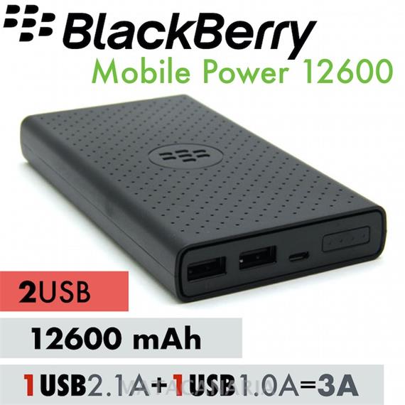 PW BLACKBERRY POWER BANK 12600