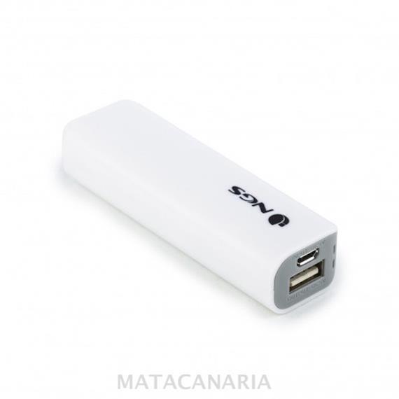 PW NGS POWERPUMP 2200 MAH POWER BANK WHITE