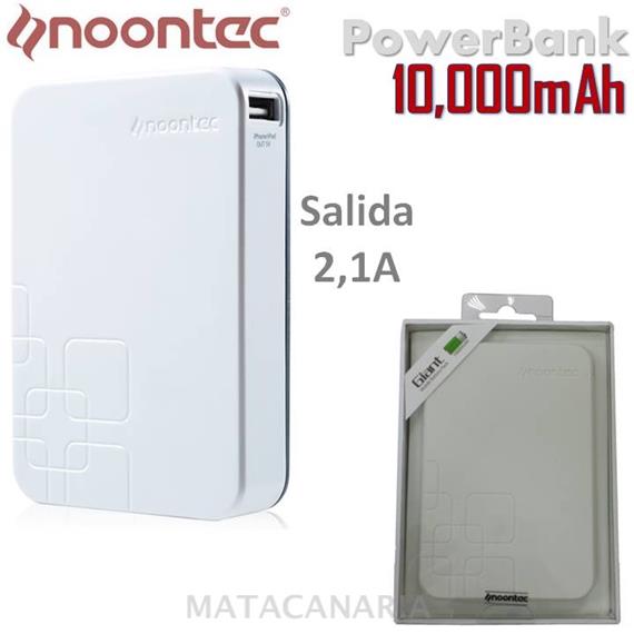 PW NOONTEC A10000 POWER BANK 10000MAH WHITE