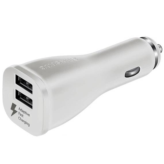 SAMSUNG CARGADOR RÁPIDO COCHE 2X SALIDA USB BULK (EP-LN920)