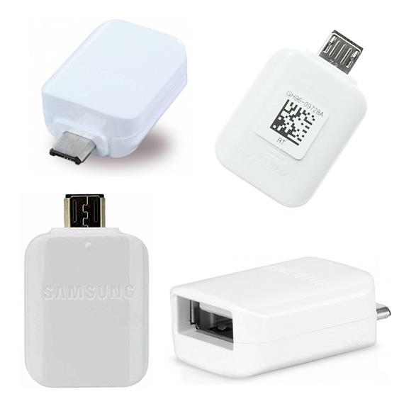 SAMSUNG ADAPTADOR OTG USB - MICRO-USB WHITE (GH96-09728A)