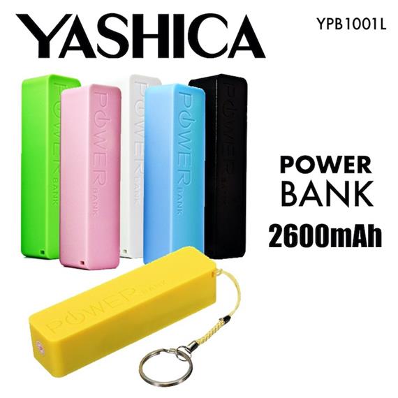 PW YASHICA YPB1001L POWER BANK 2600MAH PINK