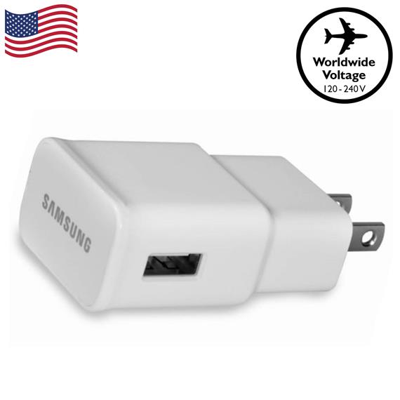 SAMSUNG CARGADOR DE VIAJE USA 1.0AMP (ETA0U61JWE)