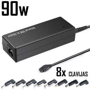 Cargador para portátil KFD 90W con 8 Clavijas compatibles