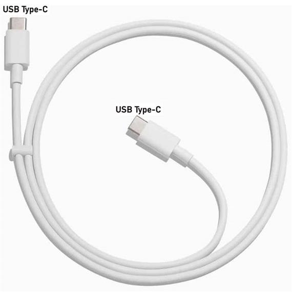 Cable USB-C a USB-C 1 metro Bulk Google (PIXELXL) Blanco