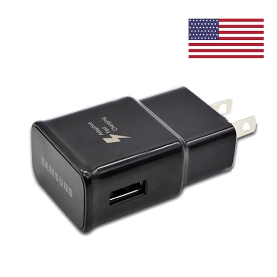 SAMSUNG CARGADOR DE VIAJE USA 2.0 AMP (EP-TA200) BLACK