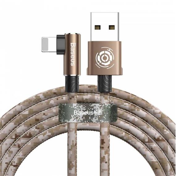 BASEUS CALMC-B12 CABLE LIGHTNING CAMOUFLAGE 1.5A 2M BROWN