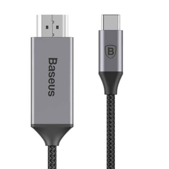 BASEUS CATSY-0G VIDEO CABLE TYPE-C TO HDMI 4K 1.8M SPACE GREY