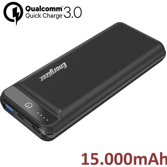 Powerbank 15.000 mAh 18W Energizer UE15032PQ Fast Charge