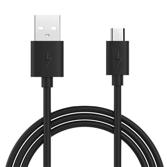 Cable USB a Micro 1.5 metros Generico Bulk Negro